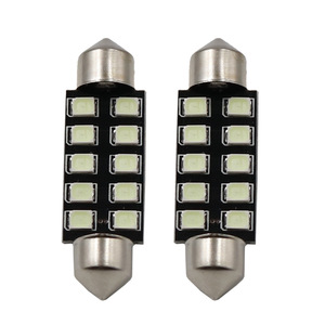 Lampe de lecture LED pour voiture, éclairage intérieur, éclairage de cabine, double extrémité 2835 C5W 31mm 36mm C5W bleu glace - Product Image 3