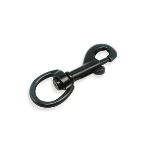 Bền màu đen kim loại Clip thép không gỉ xoay <span class=keywords><strong>Snap</strong></span> <span class=keywords><strong>hook</strong></span> cho chó Dây Xích - Product Image 6