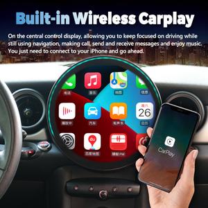 Radio Android Auto de 11.8 Pulgadas para BMW Mini One Cooper R60 R54 R55 R56 Peaceman Mini Clubman 2007-2014, Navegador GPS para Auto, Multimedia, Carplay - Product Image 2