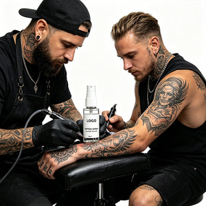 igh Quality Compact Size Tattoo Balm, Full Range Net <b>Weight</b> Options, Custom Print Tattoo Care Cream for Permanent Makeup Studios - Product Image 2