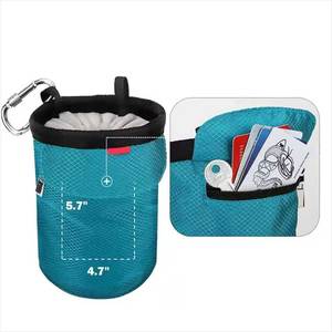 Sac à craie d'escalade portable, léger, durable et personnalisable, avec cordon de serrage et ceinture à clip rapide réglable - Product Image 3