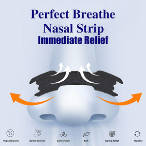 Adhésif anti-transpiration Performance athlétique Respiration athlétique Sports Bandes nasales Bande nasale pour athlètes Sport Running - Product Image 2