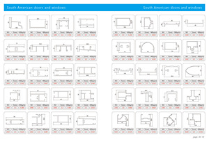 Cắt cửa trượt thương mại cửa sổ đùn nhôm hồ sơ cho cửa sổ cho Lưới chống muỗi 6063/Nhôm hồ sơ - Product Image 6