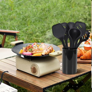 Juego <span class=keywords><strong>de</strong></span> Utensilios <span class=keywords><strong>de</strong></span> <span class=keywords><strong>Cocina</strong></span> <span class=keywords><strong>de</strong></span> Silicona Negra <span class=keywords><strong>de</strong></span> 6 Piezas, con Logotipo Personalizado, <span class=keywords><strong>de</strong></span> Primera Calidad, al por Mayor, Juego <span class=keywords><strong>de</strong></span> Utensilios <span class=keywords><strong>de</strong></span> <span class=keywords><strong>Cocina</strong></span> <span class=keywords><strong>de</strong></span> Alta Calidad - Product Image 6