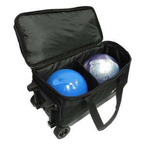 <span class=keywords><strong>Sac</strong></span> de <span class=keywords><strong>Bowling</strong></span> de luxe à Double rouleau, Logo personnalisé, roues de Sport, <span class=keywords><strong>sac</strong></span> avec roulettes, chariot à 2 balles - Product Image 4