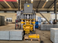 Machine de formage de tuiles de toit en béton coloré, ligne de production de machines de fabrication de carreaux de sol, fournisseur chinois