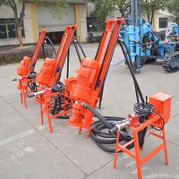 KQD120 Appareil de forage de moteur diesel hydraulique DTH portable Équipement rotatif pneumatique de minerai électrique avec garantie d'un an pour la construction