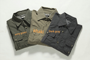 Ensemble de pêche en gros : Chemises à séchage rapide, vêtements d'été pour l'alpinisme, unisexe, manches courtes, amovibles - Product Image 4