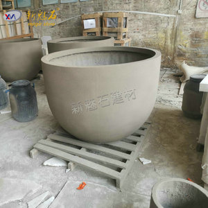 Maceta de Imitación de Piedra Mágica GRC, Tamaño Personalizado, Jardinera Modular para Exteriores - Product Image 3