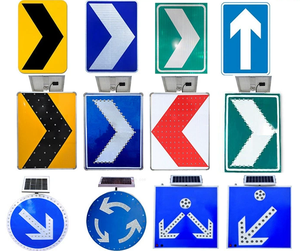 Segnale Luminoso Pieghevole per Traffico, Luce di Emergenza per Veicoli, Cartello di Sicurezza Stradale, Pannello LED con Freccia per Costruzioni e Camion - Product Image 6