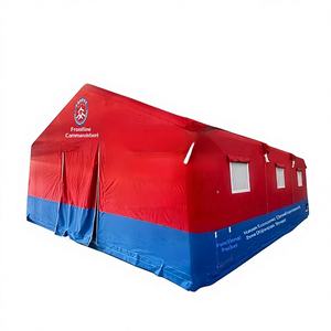 เต็นท์กู้ภัยฉุกเฉินแบบเป่าลมสองชั้นสำหรับใช้งานกลางแจ้ง - เปิดอัตโนมัติรวดเร็ว ผ้าอ็อกซ์ฟอร์ด กันน้ำสี่ฤดู - Product Image 1