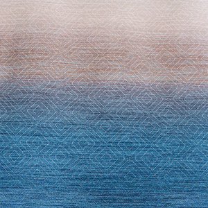 <strong>Ombre</strong> Blue Beige Geometric Textured Cotton <strong>Bedding</strong> Set Luxury Cotton Duvet Cover Printed Quilt Cover Soft Cotton Bed Sheet Set - Product Image 5