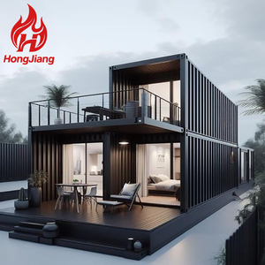 Prefab nhà 2 câu chuyện container nhà hiện đại Modular có thể tháo rời container Nhà Giá khách sạn sang trọng 2 3 phòng ngủ 20 40 feet biệt thự - Product Image 3