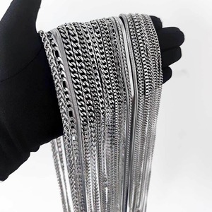NUOYA 3mm 4mm 5mm Women Men Flat Snake <strong>Layered</strong> Chain <strong>Silver</strong> Stainless Steel Jewelry Herringbone <strong>Necklace</strong> - Product Image 4