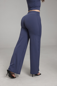 Ensemble de sport <span class=keywords><strong>et</strong></span> <span class=keywords><strong>yoga</strong></span> pour femme - Pantalon droit respirant à taille élastique <span class=keywords><strong>et</strong></span> débardeur - Product Image 6