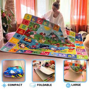 Vente directe du fabricant intérieur <span class=keywords><strong>maison</strong></span> sol salon chambre d'enfant tapis 3D dessin animé jeu pour enfants tapis <span class=keywords><strong>de</strong></span> sol - Product Image 5