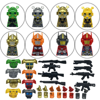 Dinosaurio Deformable de 4.5cm, Juguete de Transformación para Niños, Bloques de Construcción, Regalo para Niños, Figura de Acción, Robot Infantil