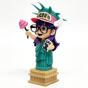 14CM PVC Arale statua della libertà modello creativo del fumetto Action Figure regalo per i bambini e gli amici - Product Image 4