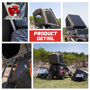 Ambull Factory 4x4 Camion Voiture Camping en plein air 2-3 Personnes Tentes <span class=keywords><strong>de</strong></span> <span class=keywords><strong>toit</strong></span> étanches <span class=keywords><strong>Tente</strong></span> <span class=keywords><strong>de</strong></span> <span class=keywords><strong>toit</strong></span> en aluminium à coque dure <span class=keywords><strong>Tente</strong></span> <span class=keywords><strong>de</strong></span> <span class=keywords><strong>toit</strong></span> <span class=keywords><strong>de</strong></span> voiture <span class=keywords><strong>Toit</strong></span> <span class=keywords><strong>de</strong></span> <span class=keywords><strong>toit</strong></span> - Product Image 6