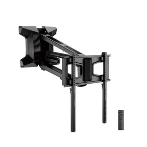 Supporto <span class=keywords><strong>a</strong></span> <span class=keywords><strong>Parete</strong></span> <span class=keywords><strong>per</strong></span> <span class=keywords><strong>TV</strong></span> LUMI con Inclinazione e Discesa Motorizzata, Regolabile in Altezza, con Telecomando, <span class=keywords><strong>per</strong></span> Caminetto, Grande VESA - Product Image 1