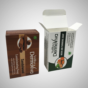 Chất Lượng Cao Nhỏ Giấy Nghệ Thuật Hộp Xà Phòng Cho Các Sản Phẩm Dưỡng Da Bán Buôn Gấp Tuck End Thùng Giấy Xà Phòng Bao Bì Cho Mỹ Phẩm - Product Image 1