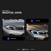 Feux de voiture pour BMW G20, lentille de projecteur de phare, 2023-2025, Série 3, phare de signalisation, phares LED, DRL, accessoires automobiles