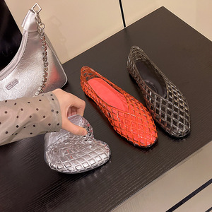 Nuovi Sandali da Donna in Rete, Ciabatte da Spiaggia in PVC Traforato, Pantofole Casual da Donna - Product Image 3