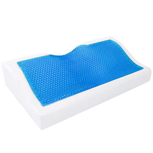 Chất Lượng Cao Sang Trọng Gel Bộ Nhớ Bọt Gối Sóng Tùy Chỉnh Cổ Hỗ Trợ Đệm Giường Hình Học Marine Thiết Kế Nóng Bán Ngủ - Product Image 2