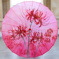 Parapluies décoratifs japonais et chinois pour plafond, accessoires de danse, parasols faits à la main en soie et papier huilé, haute qualité