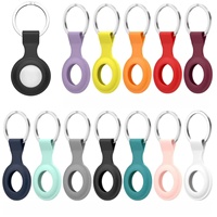 Étuis en silicone souple personnalisés, étuis anti-perte, étuis pour traceur GPS pour animaux de compagnie, porte-clés, housses pour Apple Airtags