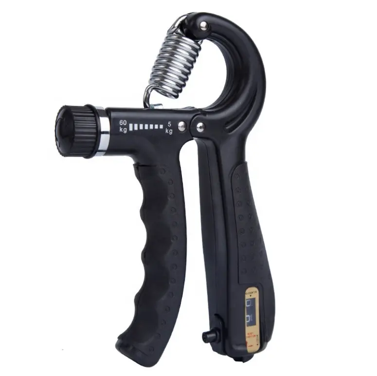 Hot sale hand grip strengthener 10 to 60 kg fitness arm trainers strength hand gripper with counter