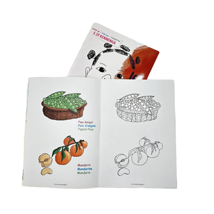 Tùy Chỉnh Giá Rẻ Giá Màu Cuốn Sách Cho Trẻ Em Trẻ Em Màu Cuốn Sách Với Đục Lỗ Trang - Product Image 3