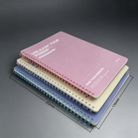 Carnet à spirale souple personnalisé de qualité supérieure, 60 feuilles, couverture en PP, papier ligné, fabricant OEM ODM Colorfly