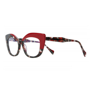 Montures de lunettes <span class=keywords><strong>papillon</strong></span> pour femmes mode acétate femmes lunettes 2025 cadre de lunettes de chat surdimensionné - Product Image 3