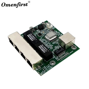 Không được quản lý 5-Port 10/100/1000M thương mại <span class=keywords><strong>Ethernet</strong></span> chuyển đổi mô-đun <span class=keywords><strong>Ethernet</strong></span> compliant chuyển đổi Bo mạch chủ pcba - Product Image 3
