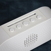 Bases musicales 3D personalizadas, mini luz nocturna acrílica, teléfono remoto controlado para el hogar, dormitorio, uso al aire libre