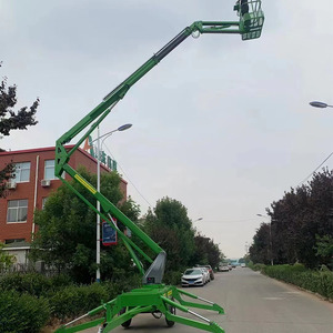 ट्रेलर माउंटेड बूम लिफ्ट लिफ्ट चेरी पिकर तौबल इलेक्ट्रिक लिफ्ट - Product Image 6