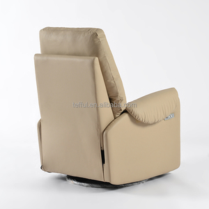 Sillón Reclinable Individual Moderno con Elevación Eléctrica, Tapicería de PU, Silla Mecedora Extensible para Guardería - Product Image 5