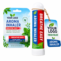 Inhalateur d'aromathérapie OEM ODM aux ingrédients naturels purs pour la relaxation et le soulagement des sinus, produit de spa respiratoire parfumé