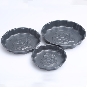 Santa Claus Cake Mold 3-Piece Set Carbon Steel Non Stick Baking <b>Tool</b> For Holiday Cakes - Product Image 1