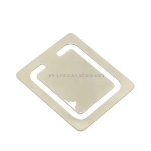 Grosir kustom persegi pembatas buku logam - Product Image 2