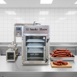 Nouvelle Machine à Fumer 30 Modèles, Four à Fumer Automatique en Acier Inoxydable pour Viande, Poisson et Saucisses, Équipement de Fumage pour la Transformation Alimentaire - Product Image 1