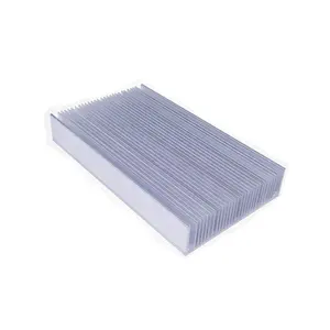 Su misura serie 6000 profili di estrusione di alluminio globale <span class=keywords><strong>Al</strong></span> 6063 T3-T8 taglio OEM alluminio dissipatore di calore estrusioni di raffreddamento - Product Image 1