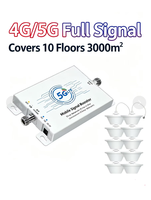Penguat Sinyal Seluler 2G 3G 4G 5G Repeater Antena 78dBi