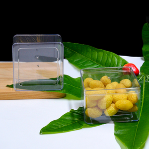 Hộp đựng bánh tiramisu, bánh ngọt, kẹo, bánh quy bằng nhựa PS trong suốt hình vuông, đặt hàng số lượng lớn, tùy chỉnh - Product Image 4