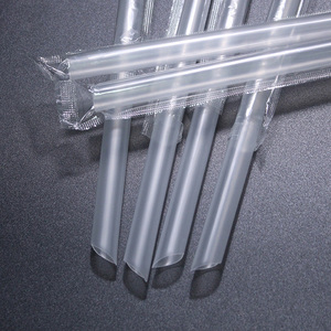 หลอด<span class=keywords><strong>ชา</strong></span>นมไข่มุก1.2*<span class=keywords><strong>19</strong></span>ห่อทีละชิ้นหลอดพลาสติกใสแบบใช้แล้วทิ้งหนา1.2*23 - Product Image 2