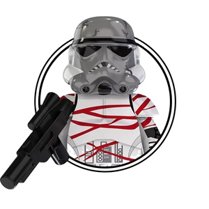 Tv6108 Chỉ Huy <span class=keywords><strong>Fox</strong></span> Mini Không Gian Chiến Tranh Hành Động Con Số Đồ Chơi Xây Dựng Khối Đội Hình Nhân Bản Trooper Rõ Bóng Trẻ Em Quà Tặng Đồ Chơi - Product Image 1