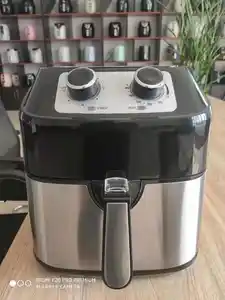 Home Ölfrei Smart Industry Deep Commercial Electric Ölfrei Kein Öl Heißluft fritte use Maschine Aluminium China Mechanical Square 7L