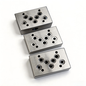 Bloque de Válvulas Hidráulicas Yicheng YC001, Válvula de Cartucho Bidireccional de Acero Inoxidable para Sistema Hidráulico - Product Image 1