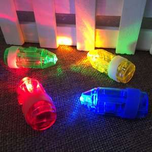 Marca QF EN71 Certificado LED Finger Light-Up Mini Cohete de juguete de plástico para máquinas expendedoras de 2 a 13 años - Product Image 4